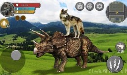 带你吃瓜恐龙扛狼,带你领略史前吃瓜奇观