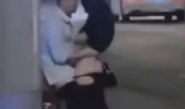 育才花园马路吃瓜