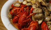 小乐吃龙虾吃瓜,夏日美食之旅